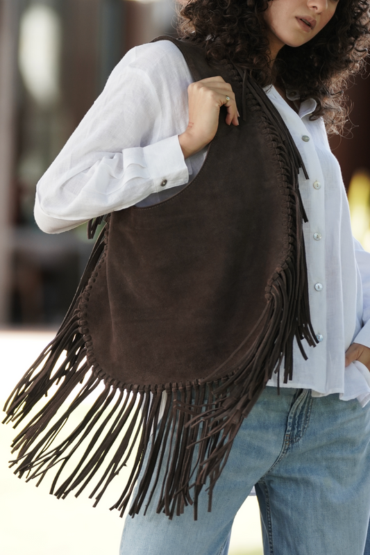 Bolsa 1960 Franja - Café