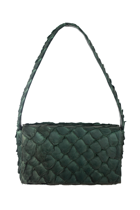 Bolsa Clássica - Pirarucu Verde