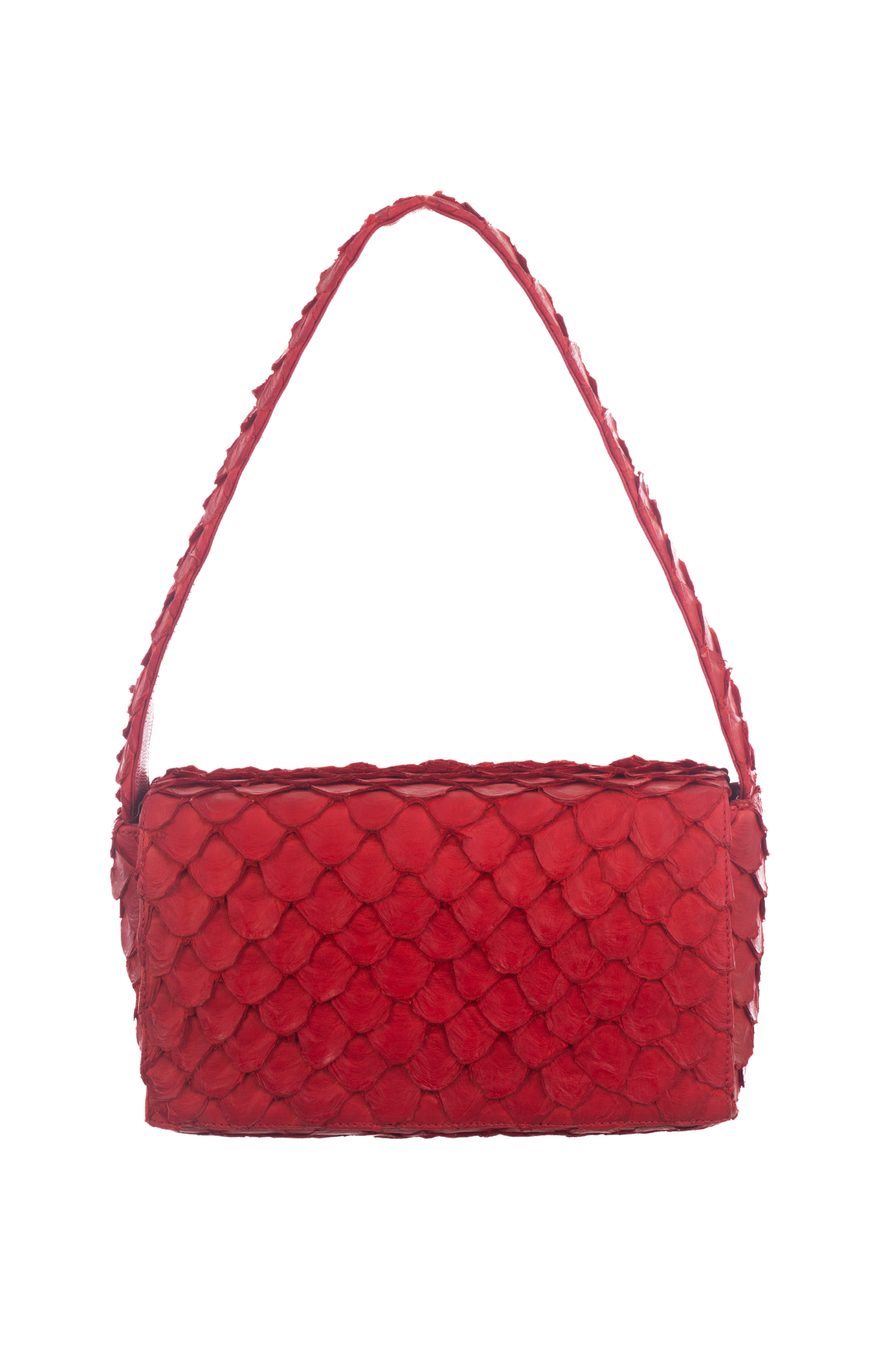 Bolsa Clássica - Pirarucu Vermelha