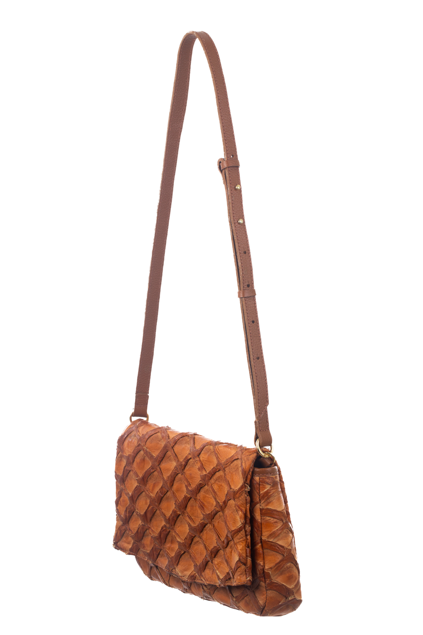 Bolsa Susannah - Pirarucu Caramelo