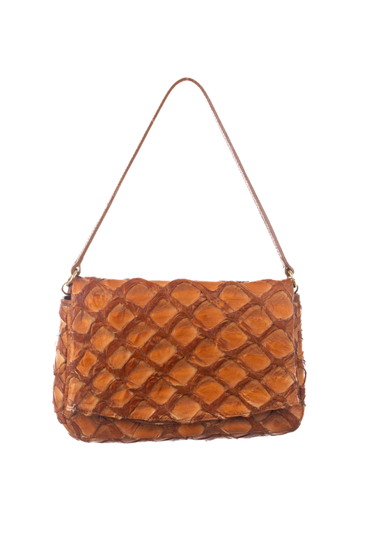 Bolsa Susannah - Pirarucu Caramelo