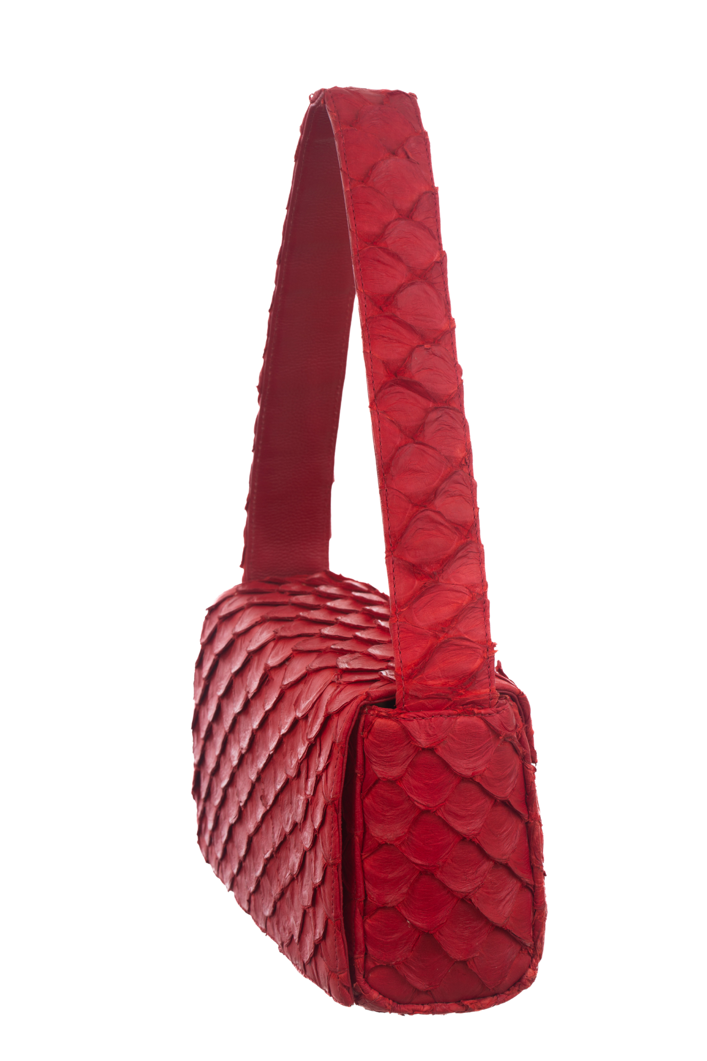 Bolsa Clássica - Pirarucu Vermelha