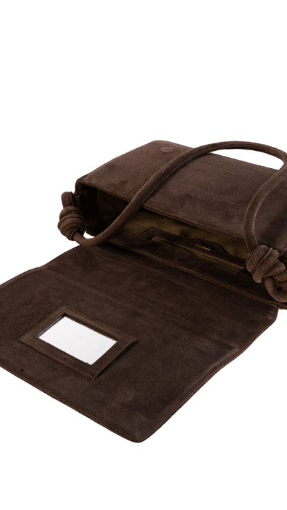 Bolsa Clássica - Camurça Café