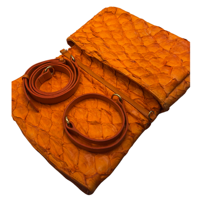 Bolsa Susannah - Pirarucu Laranja