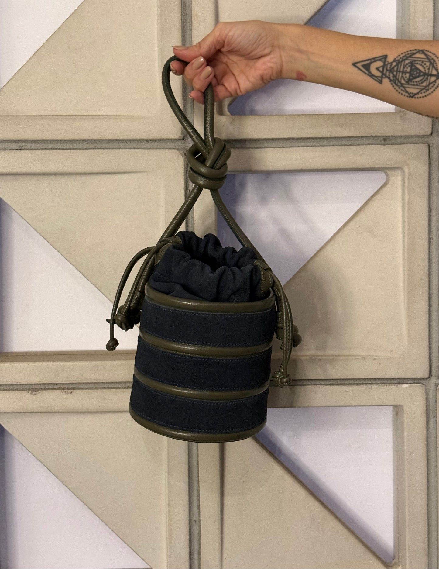 Bolsa Bucket - Azul
