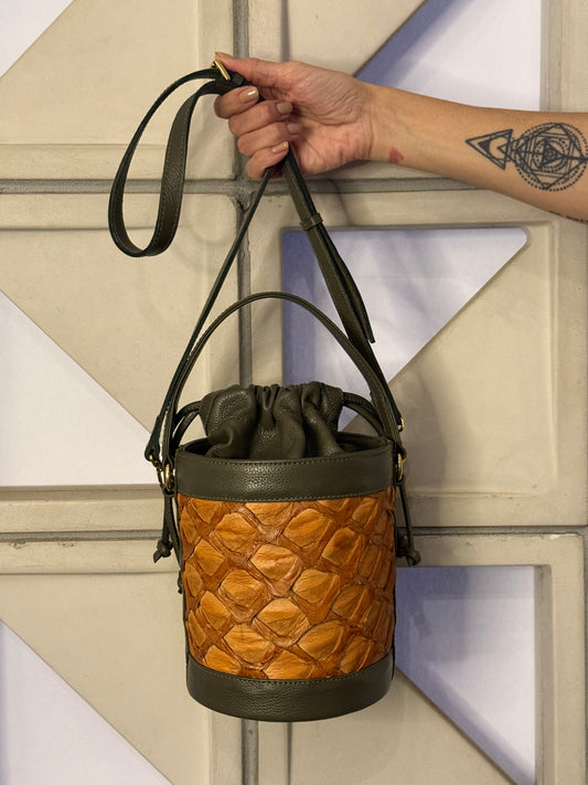 Bolsa Debby Pirarucu - Verde