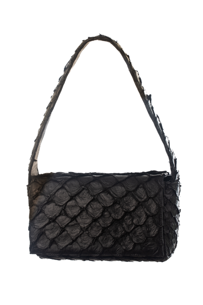 Bolsa Clássica - Pirarucu Preta