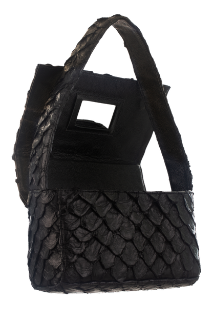 Bolsa Clássica - Pirarucu Preta
