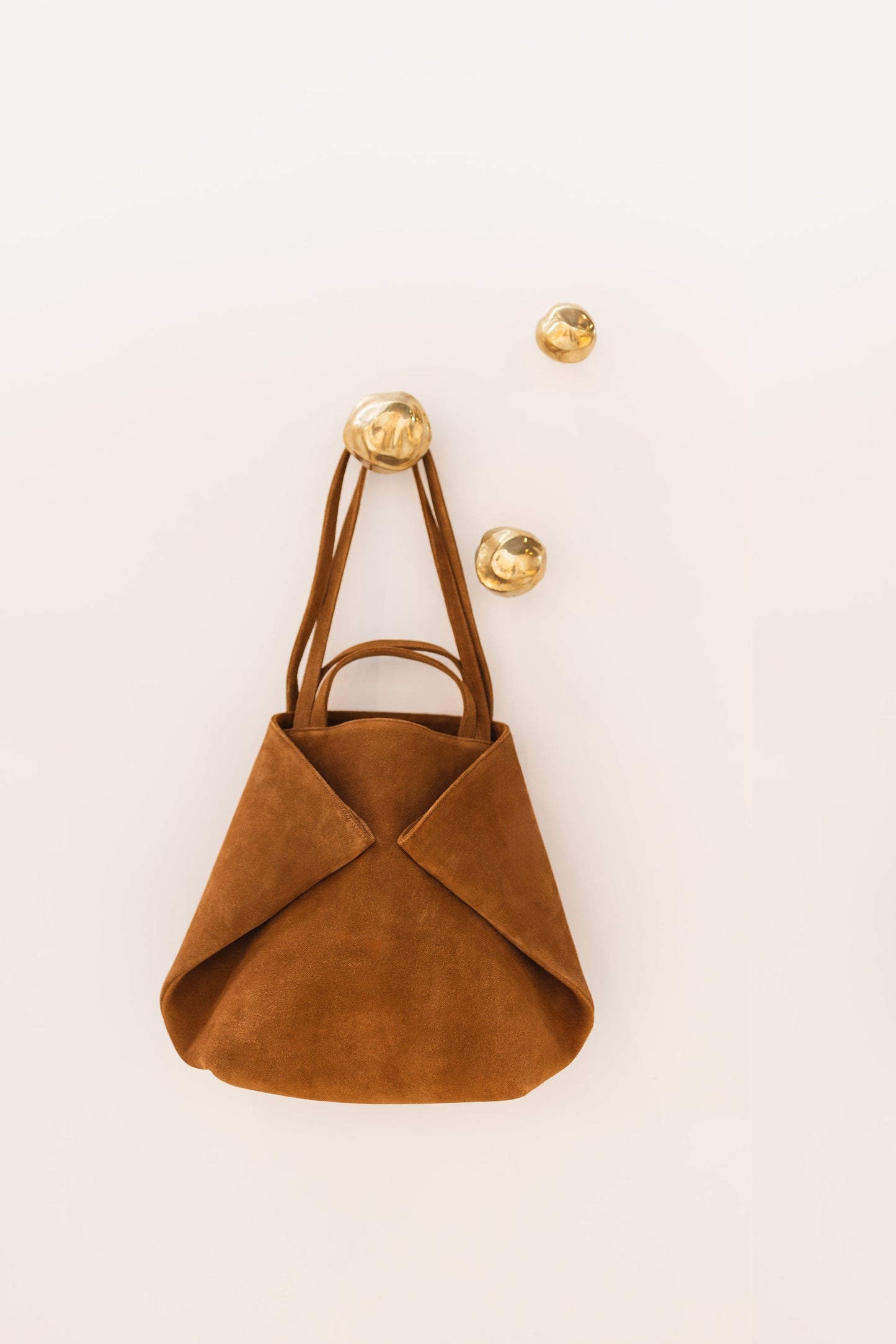 Bolsa Letícia Camurça - Caramelo