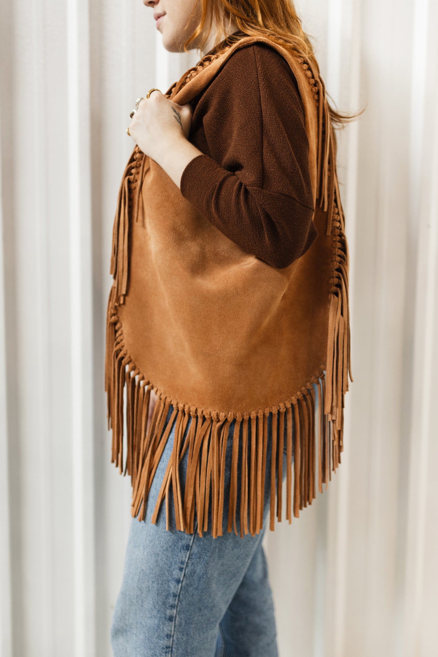 Bolsa 1960 Franja - Rosê