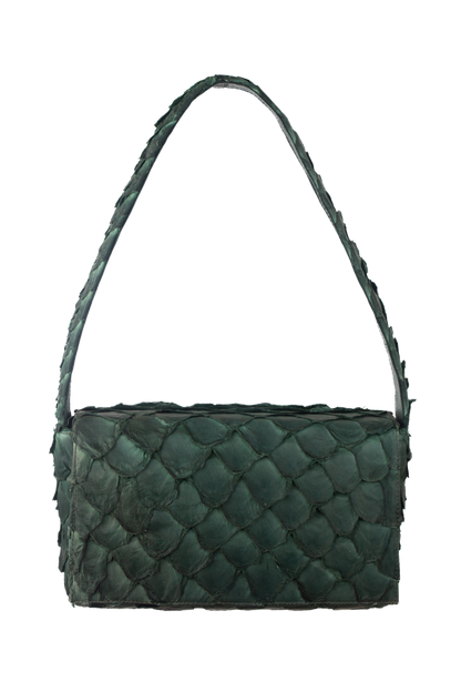 Bolsa Clássica - Pirarucu Verde